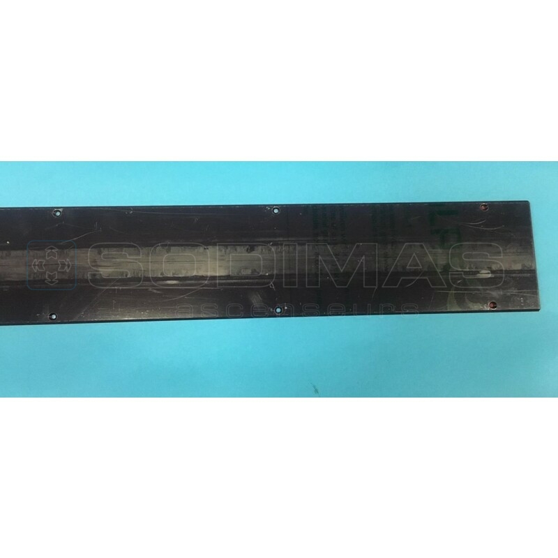 Plaque plexiglas L 2500 mm transparente aux infrarouges pour cellule Safe400 - Cedes vendu à l'unité