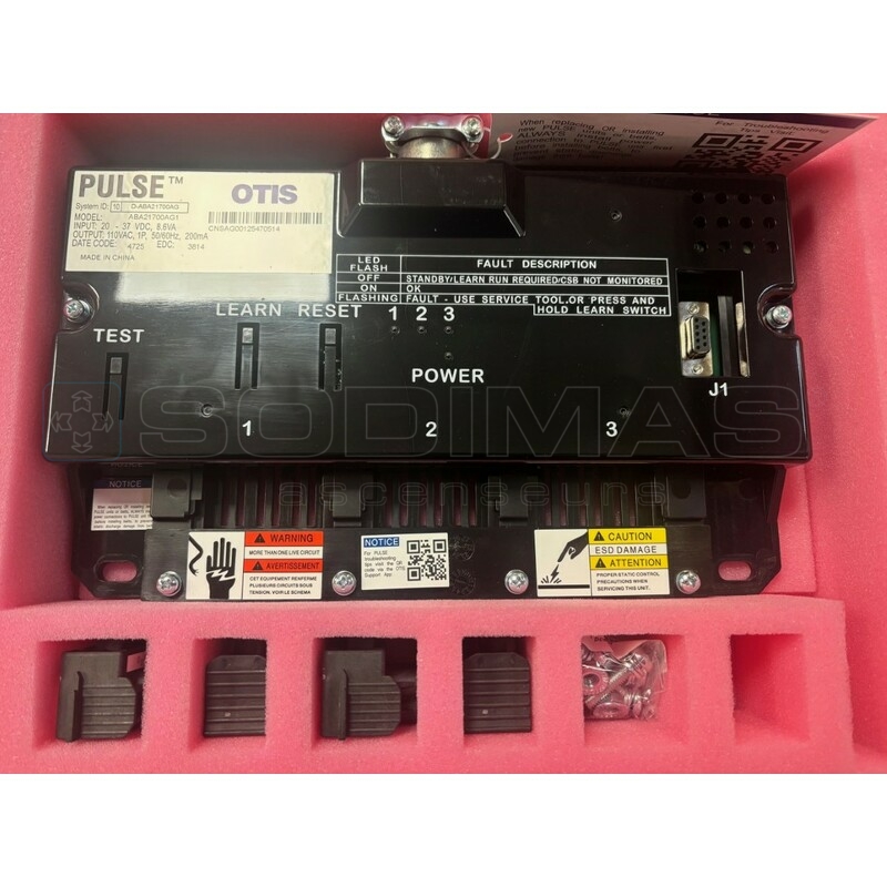 Moniteur CSB MRL RBI -ABA21700AG1- ( pour 2 courroies de 25 mm -34KN) OTIS/DIVERS NOUVEAUTÉ
