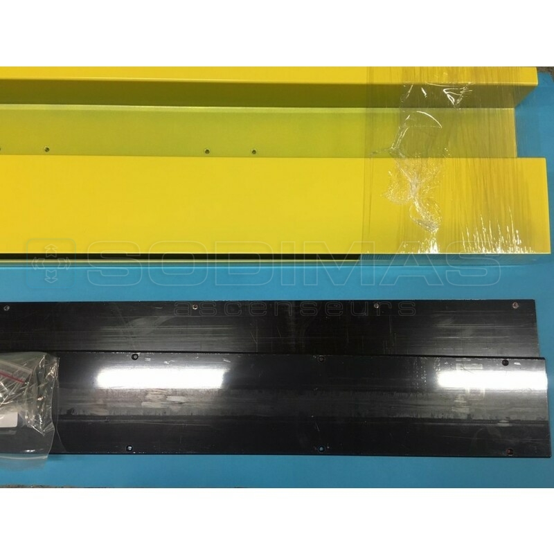 Support fixation pour barriere MICRO400 ( SAFE400 ) + Plexiglas de 2500mm + kit visserie