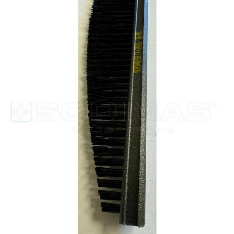 Brosse noire plinthe milieu 3098 mm - 8 pieces TYPE 1 pour 9300
