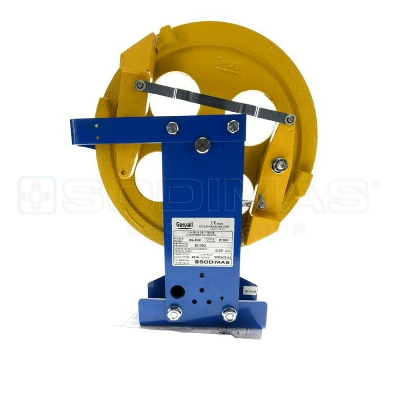 Limiteur de vitesse GERVALL simple sens diamètre 300 mm Type 10-092 Vitesse de prise 1,05 m/s DIVERS