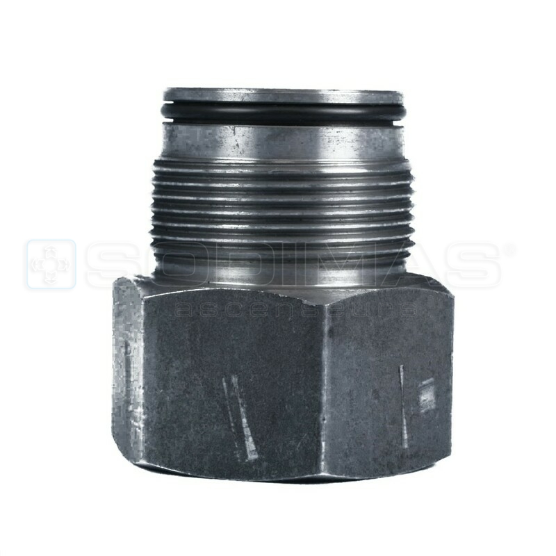 Sortie vérin mâle 1pouce 1/2 - femelle 1pouce 1/4