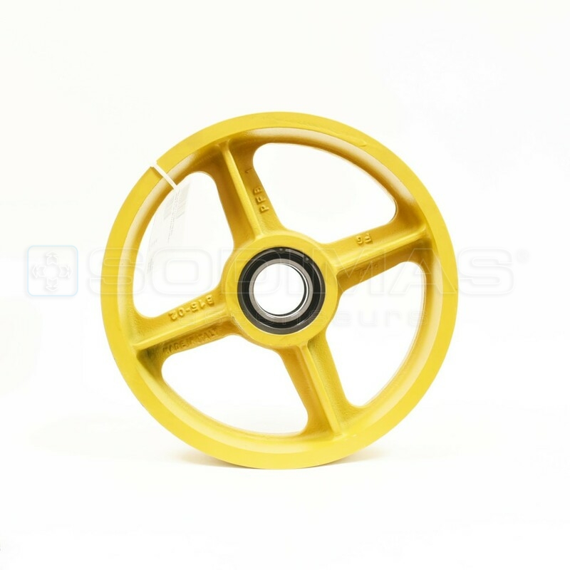 Poulie nue 360 x 3 x 9 SKF type 6010 LAPLG