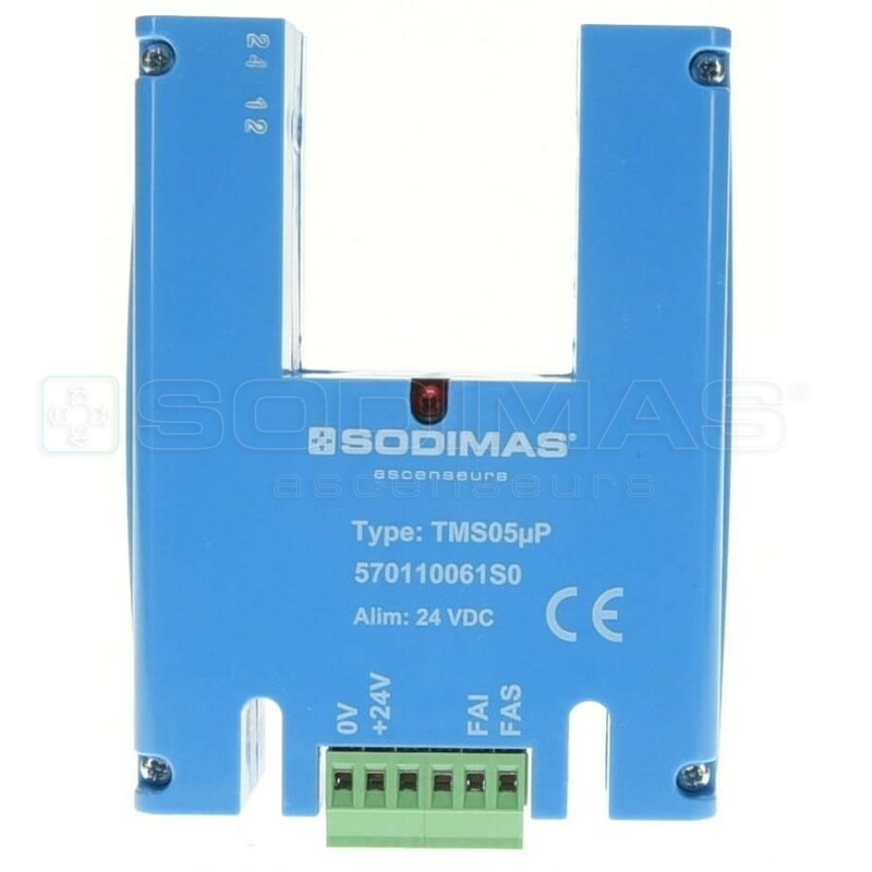 Impulseur double TMS05 24vcc entraxe faisceaux 10 mm