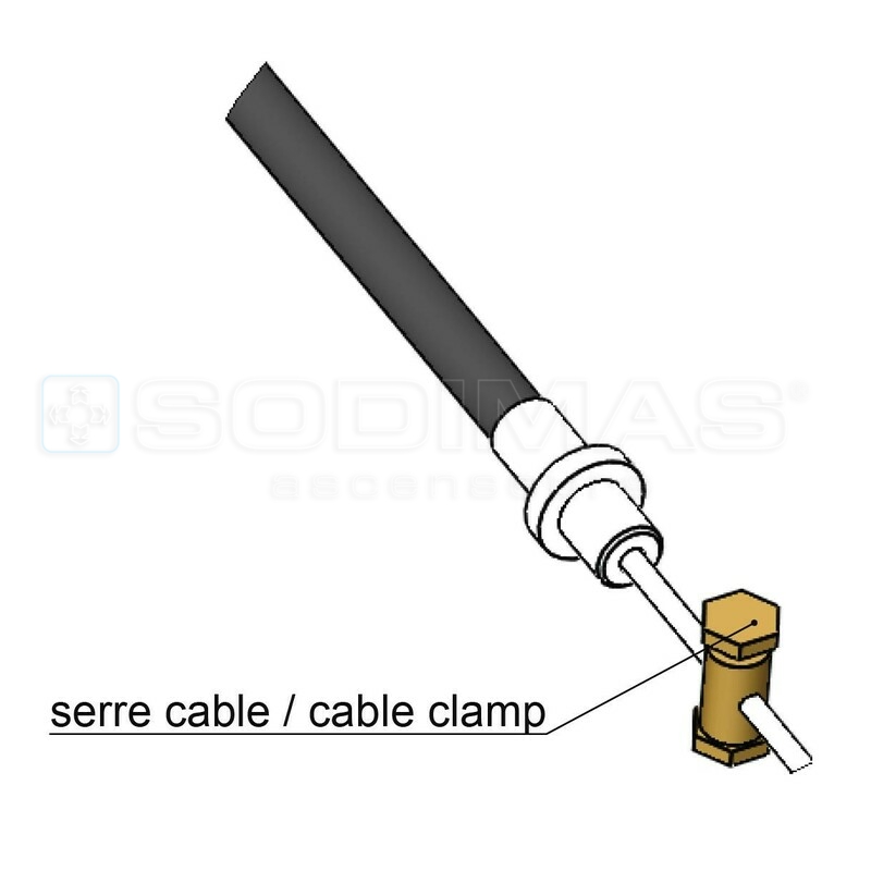 Câble pour kit déverrouillage de frein VM 630 à VM 1000 kg