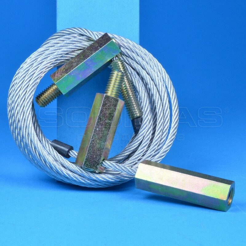 Câblette porte cabine PAX ouverture centrale PL 750 OTIS/DIVERS