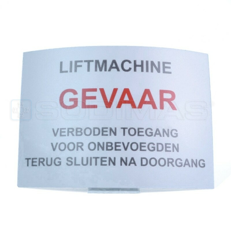 PLAAT MACHINEKAMER - GEVAAR