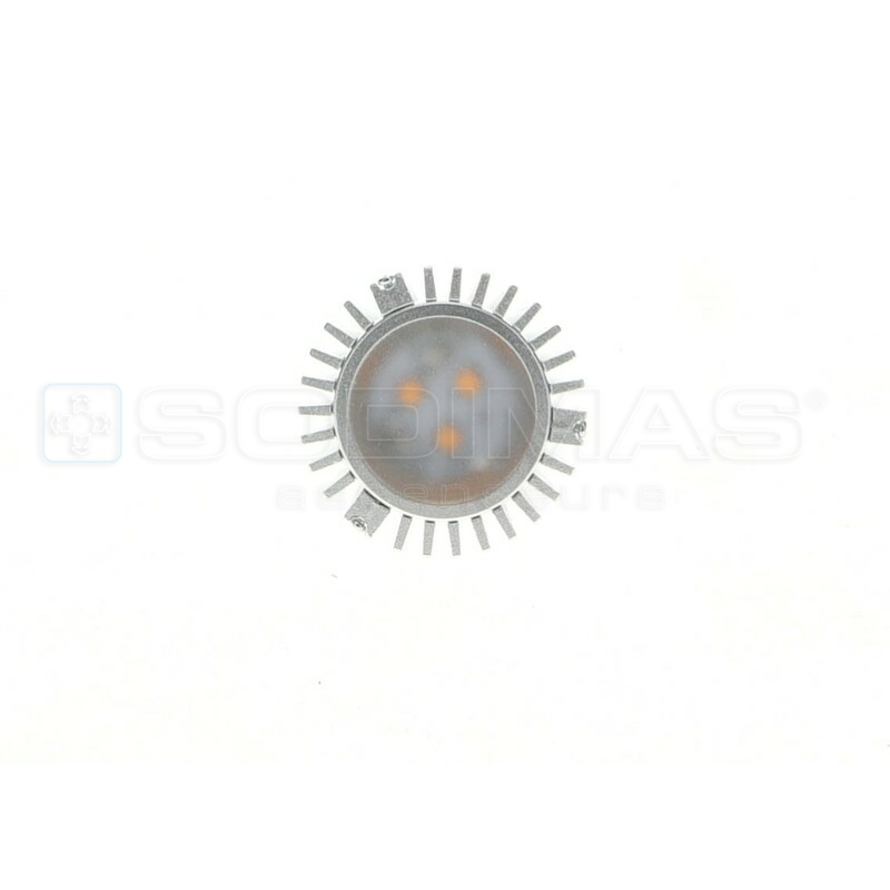 Spot à led GU5.3 SODIMAS MR16 - 3.5 w - 74° - 3000 k chaud -12/24vcc SODIMAS