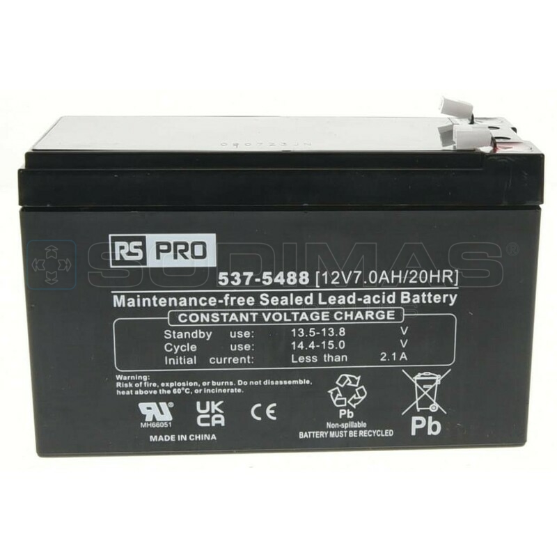 Batterie 12 V 7 A/h