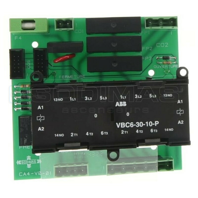 Carte porte contacteur SODIMAS NG120 / NG240 / QI / QI touch