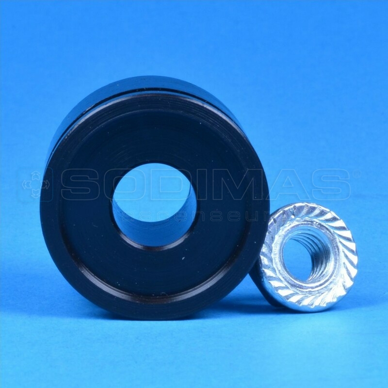 Galet déverrouillage Ø 33 mm - ECOSIL.3BS