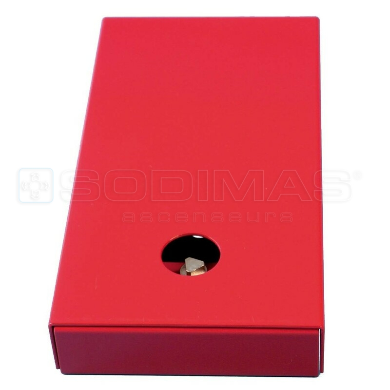 Boîte à clé machinerie acier fermeture gros triangle