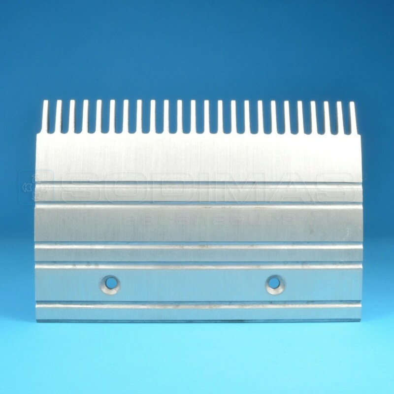 Peigne aluminium central 24 dents L 203,184 mm GAA453BM1