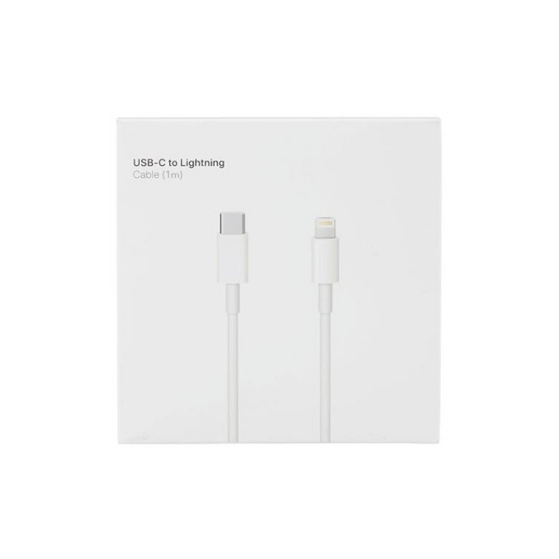 câble de charge et de transfert de données Elektrum USB-C vers Lightning.