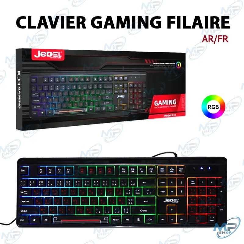 clavier gaming filaire Jedel K31.