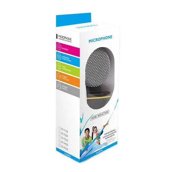 Microphone à condensateur omnidirectionnel SF-930 professionnel avec réduction du bruit XLR + connexion 3.5mm contrôle du Volume d'utilisation de bureau