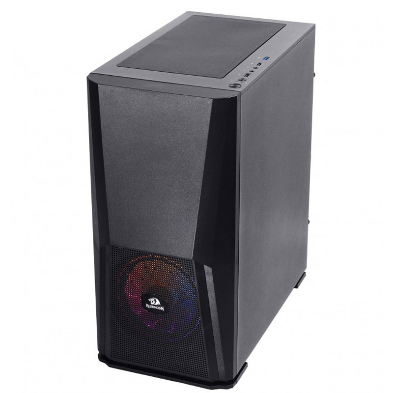 Boitier Gamer REDRAGON RINOS GC-590 2FAN ARGB M-ATX - Noir