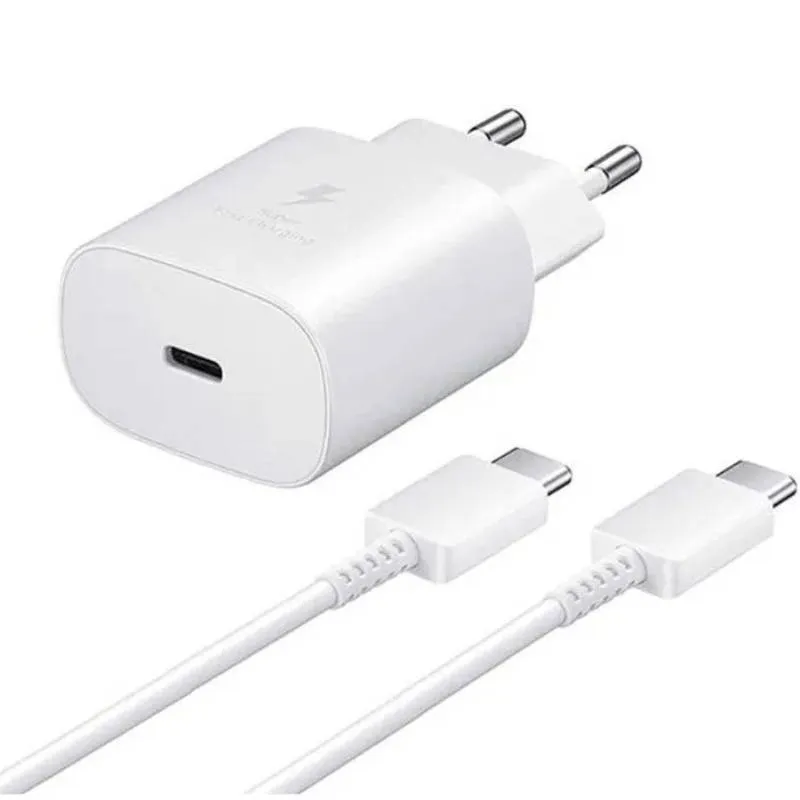 Chargeur smartphone SAMSUNG 45 W Type C - Blanc