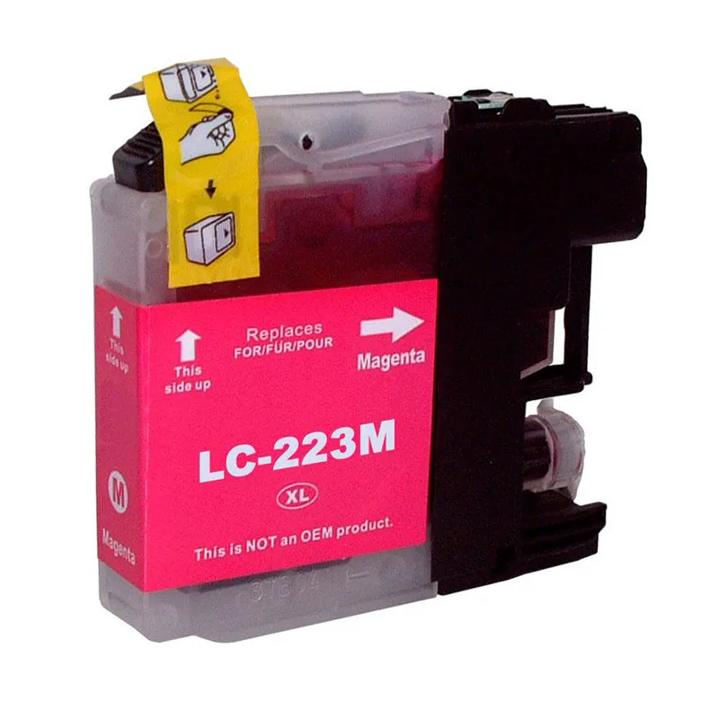 Cartouche jet d’encre adaptable Brother LC223 - Magenta