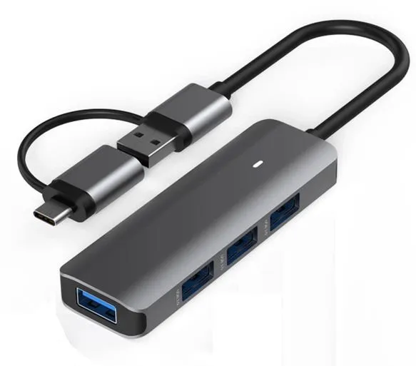 Hub USB-C vers 4 Ports USB 3.0
