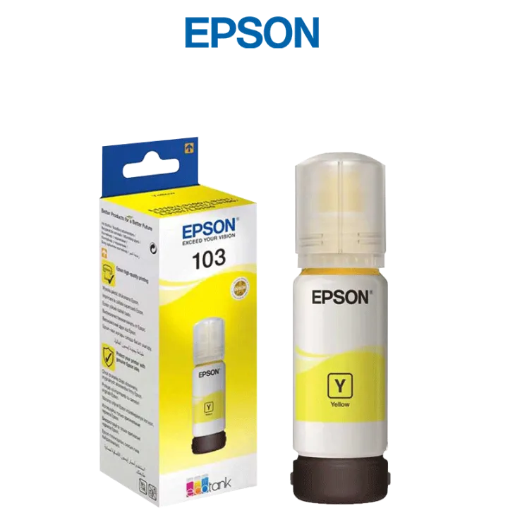 Bouteille d’encre originale Epson EcoTank 103 - YELLOW