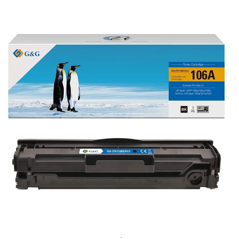 🖨️ Toner compatible HP 106A / W1106A